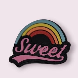 4/$8 Sweet Rainbow Decorative Crocs Charm Shoe Charm